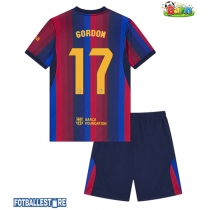 Barcelona Anthony Gordon #17 Hjemmedraktsett Barn 2026-27 Kortermet (+ Korte bukser)